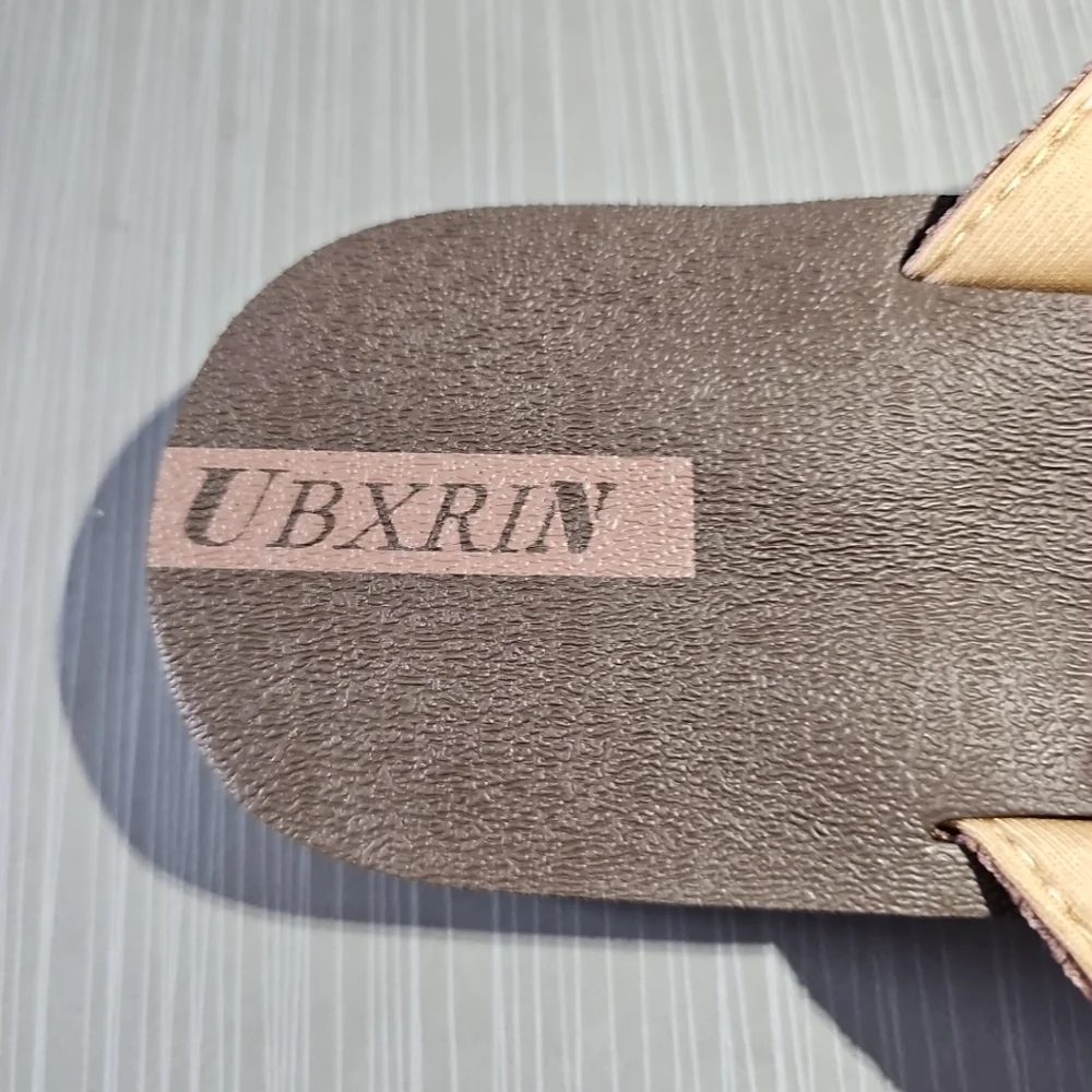 UBXRIN‎ Flip Flops Size 47 (US 13) Men's Comfort Beach Thong Sandals New